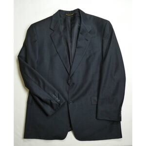Hart Schaffner Marx Gold Trumpeter sport coat 44L, NAVY
